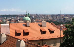 View of Prague from Prague Castle 