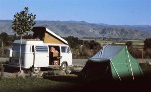 VW Bus and Tent