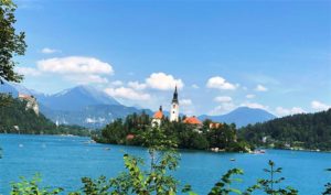 A view of Lake Bled (Medium)